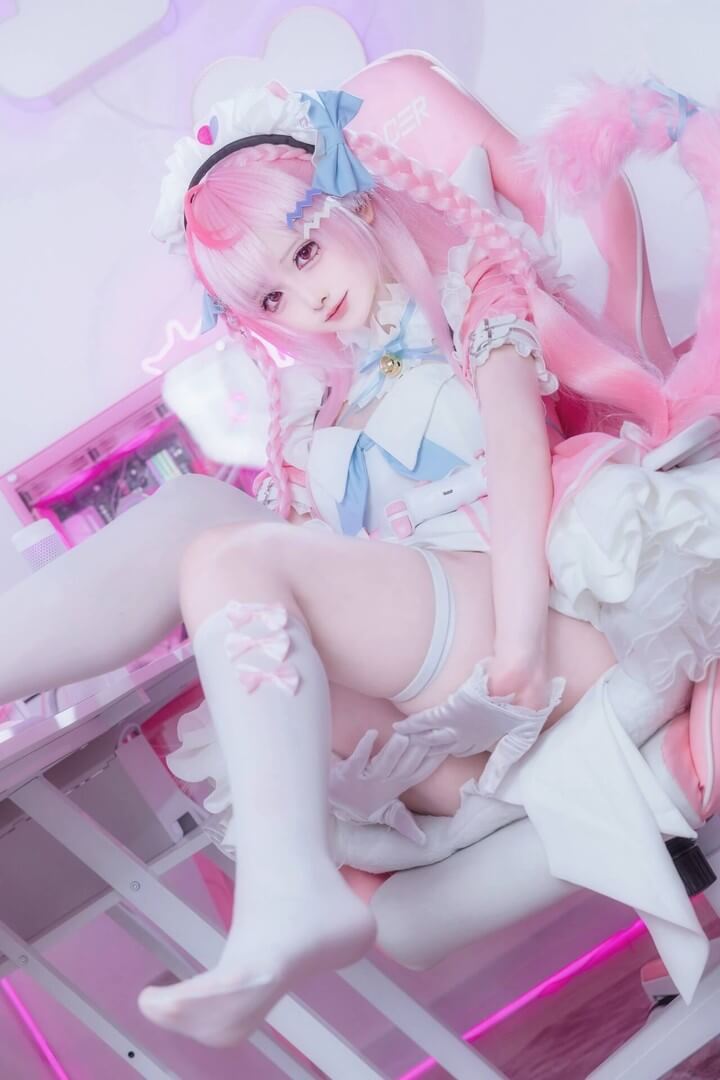 みゅあ(myuanya)最喜欢主人了♡结城昨日奈cosplay🎀🐾 [12P 168M]-哔图库