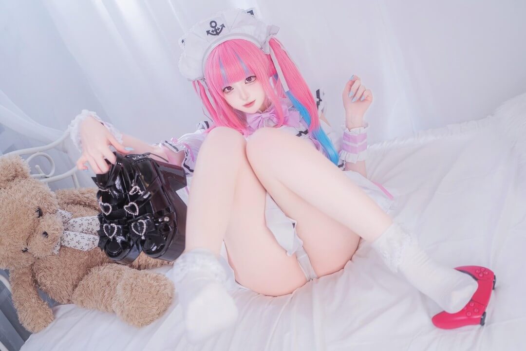 みゅあ(myuanya)🩷太喜欢凑阿库娅cosplay了🩵 [13P 91M]-哔图库