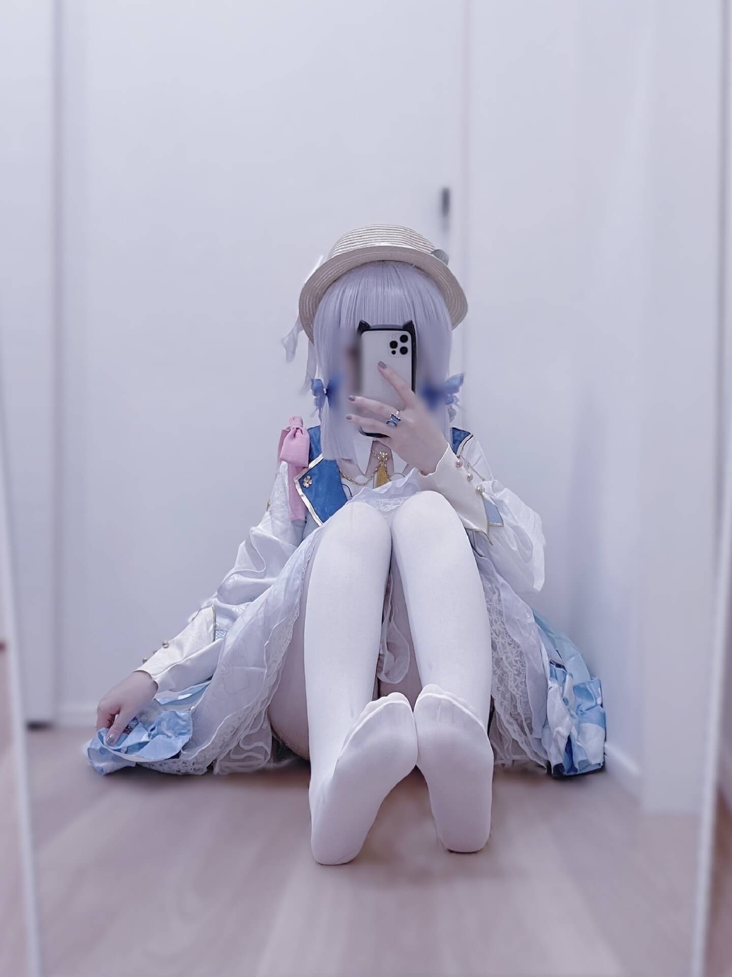みゅあ(myuanya)原神 神里绫华🎀花时来信cosplay [11P 12M]-哔图库