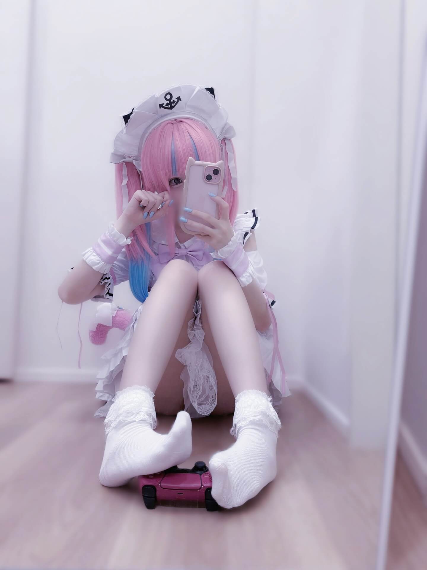 みゅあ(myuanya)女仆凑阿库娅cosplay♡ [12P 56M]-哔图库