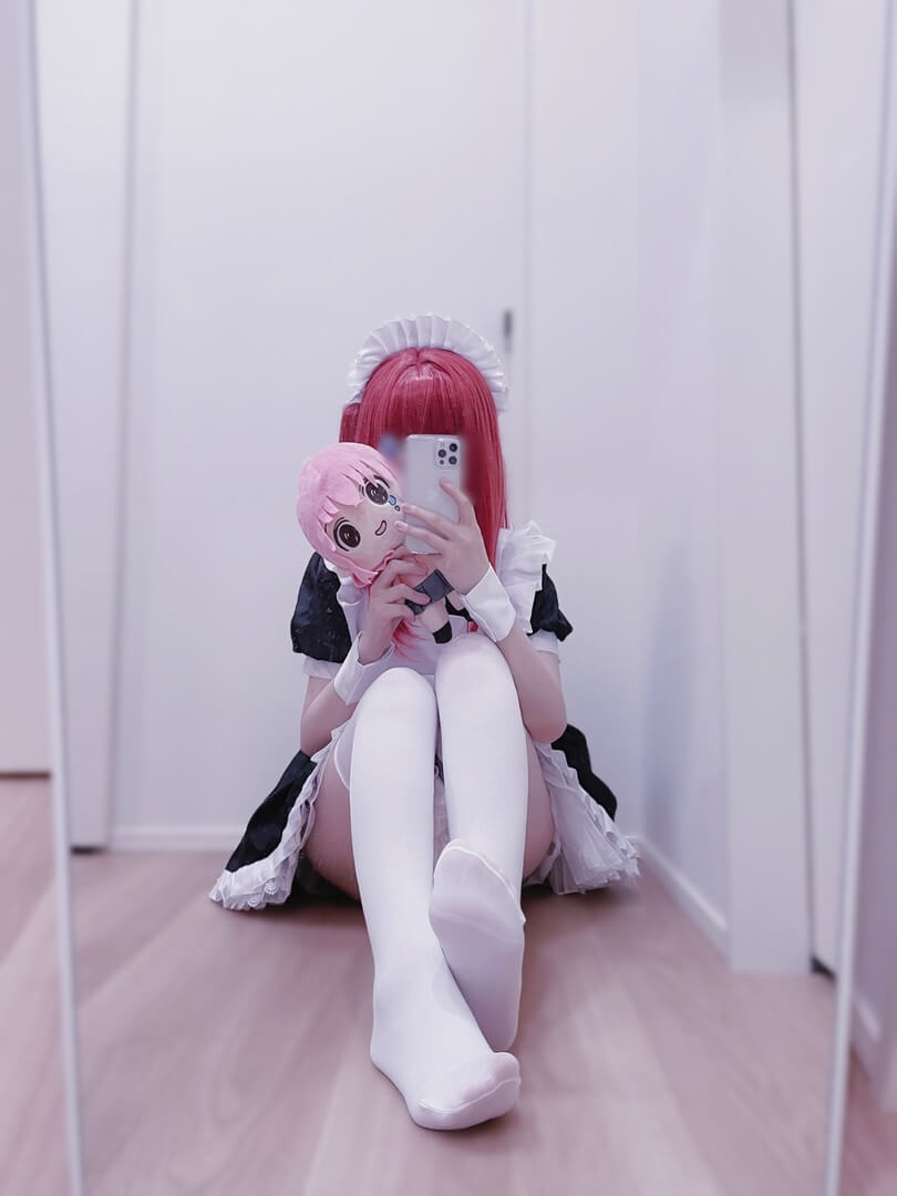 みゅあ(myuanya)孤独摇滚女仆装喜多郁代cosplay [7P 13M]-哔图库